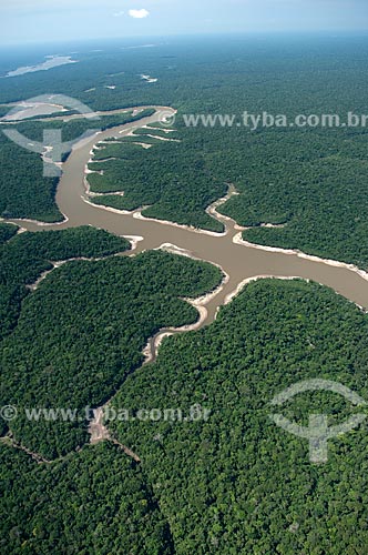  Subject: Aerial view of the Igapo-açu River  / Place:  Amazonas state - Brazil  / Date: 03/11/2007 