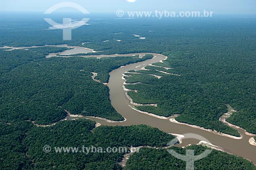  Subject: Aerial view of the Igapo-açu River  / Place:  Amazonas state - Brazil  / Date: 03/11/2007 