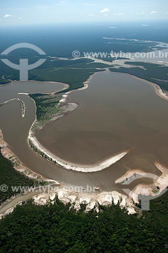  Subject: Aerial view of the Igapo-açu River  / Place:  Amazonas state - Brazil  / Date: 03/11/2007 