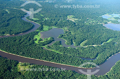  Subject: Amazonian lake, between the Solimoes and Madeira rivers  / Place:  Between the Careiro and Nova Olinda do Norte municipalities - Amazonas state - Brazil  / Date: 11/2007 