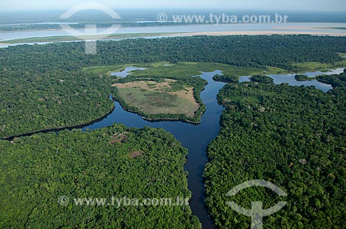  Subject: Aerial view of the Madeira river lowlands  / Place:  Borba municipality - Amazonas state - Brazil  / Date: 11/2007 