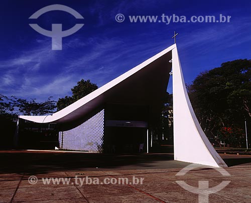  Subject: Nossa Senhora de Fatima church - Oscar Niemeyer project  / Place:  Brasilia - Federal District - Brazil  / Date: 2009 