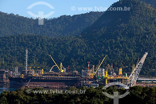  Subject: Oil platform construction in Brasfels dockyard  / Place:  Angra dos Reis city - Rio de Janeiro state - Brazil  / Date: 06/2010 