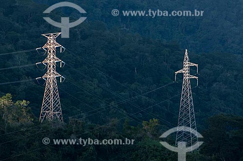  Subject: Power transmission towers  / Place:  Angra dos Reis city - Rio de Janeiro state - Brazil  / Date: 06/2010 