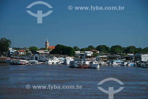  Subject: View of Itacoatiara city, in the margin of the Amazonas River  / Place:  Amazonas state - Brazil  / Date: 06/2010 