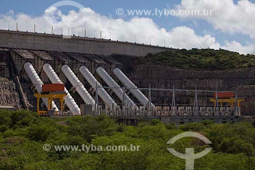  Subject: Xingo Hydroelectric plant at the Sao Francisco River - CHESF: Companhia Hidreletrica do Sao Francisco (Hydroelectric Company of the Sao Francisco)  / Place:  Xingo - Sergipe state - Brazil  / Date: 07/2010 