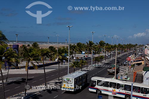  Subject: View of the Santos Dumont Avenue in the Atalaia Beach  / Place:  Aracaju city - Sergipe state - Brazil  / Date: 07/2010 