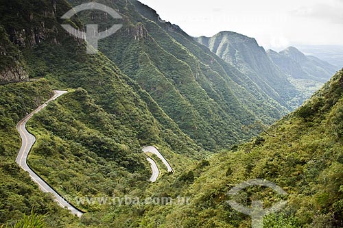  Subject: Road SC 438 at Rio do Rastro Mountains / Place: Lauro Muller - Santa Catarina (SC) - Brazil / Date: 13/05/2010 