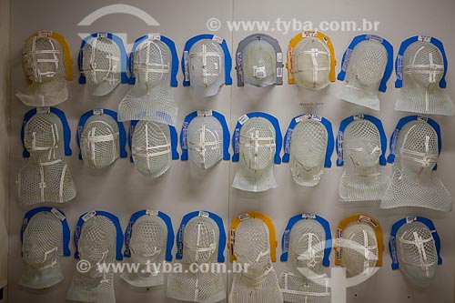  Subject: Radiotherapy masks of the INCA - National Cancer Institute of Brazil  / Place:  Cruz Vermelha Square - Rio de Janeiro city - Rio de Janeiro state - Brazil  / Date: 09/2010 
