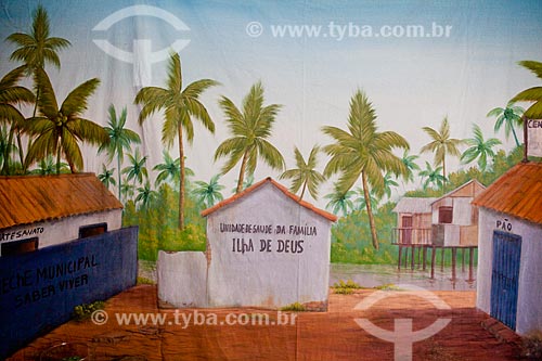  Subject: Mural of the Education Center of Craftworks 