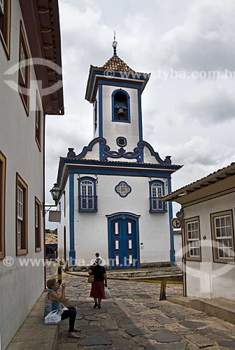  Subject: View of the Senhor do Bonfim dos Militares church  / Place:  Diamantina city - Minas Gerais state - Brazil  / Date: Dez 2009 