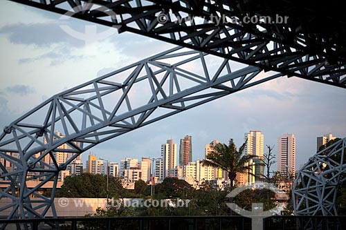  Subject: View of Recife city from the Guararapes Airport  / Place:  Recife city - Pernambuco state - Brazil  / Date: 15/10/2010 