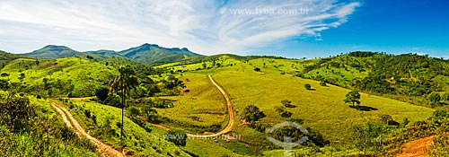  Subject: Landscape of a hilly pasture in the former Royal Road of Brazil  / Place:  Road between Serro and Coiceicao do Mato Dentro cities - Minas Gerais state - Brazil  / Date: 12/ 2009 