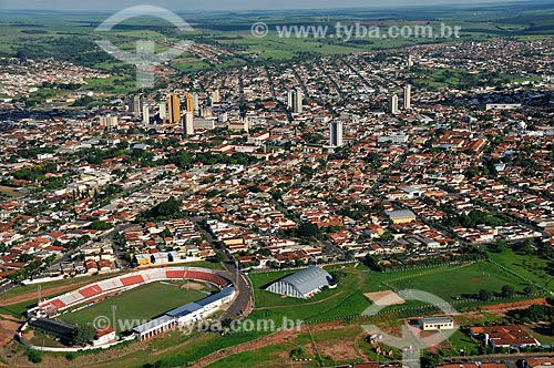  Subject: Aerial view of Lins city  / Place:  Lins - Sao Paulo - Brazil  / Date: 02/2009 