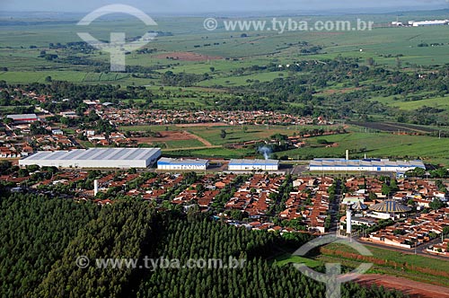  Subject: Aerial view of the industrial city of Guaicara  / Place:  Guaicara city - Sao Paulo state - Brazil  / Date: 02/2009 