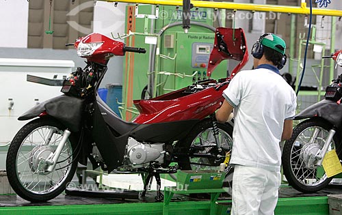  Subject: Honda motorcycle factory in Manaus city  / Place:  Amazonas state - Brazil  / Date: 10/2010 