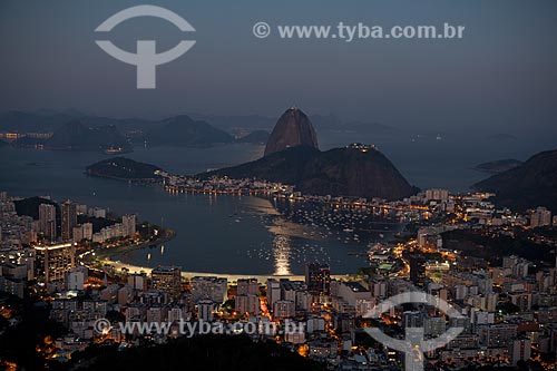  Subject: Botafogo bay and the Sugarloaf viewed from Mirante Dona Marta (Dona Marta Observatory) / Place: Rio de Janeiro - Brazil / Date: 2010 