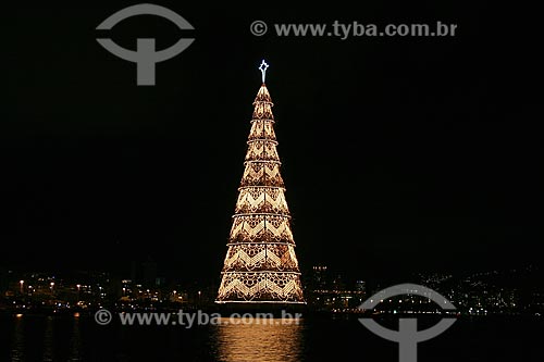  Subject: Inauguration of the Lagoa Rodrigo de Freitas christmas tree  / Place:  Rio de Janeiro - Brazil  / Date: 12/2010 
