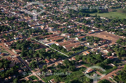  Subject: Aerial view of Eldorado dos Carajas city  / Place:  Para state - Brazil  / Date: 10/2010 