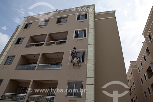  Subject: Construction of the Spazio Rennes condominium - Minha Casa Minha Vida project  / Place:  Praca Seca square - Jacarepagua - Rio de Janeiro - Brazil  / Date: 11/2010 