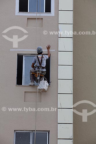  Subject: Construction of the Spazio Rennes condominium - Minha Casa Minha Vida project  / Place:  Praca Seca square - Jacarepagua - Rio de Janeiro - Brazil  / Date: 11/2010 