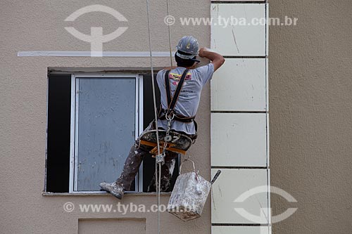  Subject: Construction of the Spazio Rennes condominium - Minha Casa Minha Vida project  / Place:  Praca Seca square - Jacarepagua - Rio de Janeiro - Brazil  / Date: 11/2010 