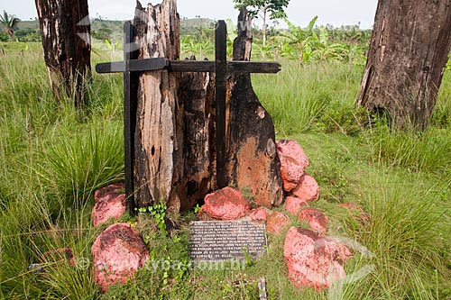  Subject: Memorial to the massacre of the Sem Terra people occurred in 1996  / Place:  Eldorado dos Carajas - Para state - Brazil  / Date: 29/10/2010 