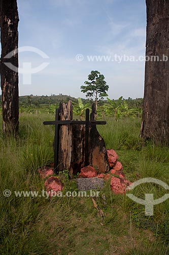  Subject: Memorial to the massacre of the Sem Terra people occurred in 1996  / Place:  Eldorado dos Carajas - Para state - Brazil  / Date: 29/10/2010 