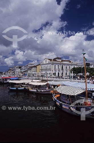  Subject: Valenca city in the margin of the Una River  / Place:  Valenca city - Bahia state - Brazil  / Date:  