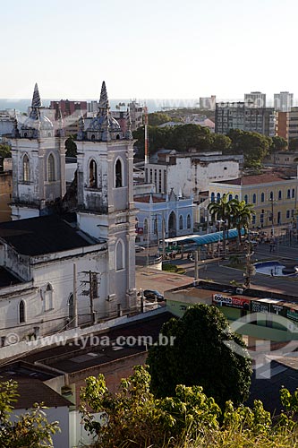  Subject: General view of Maceio city with the Martirios Church in the foreground  / Place:  Alagoas state - Brazil  / Date: 2011 