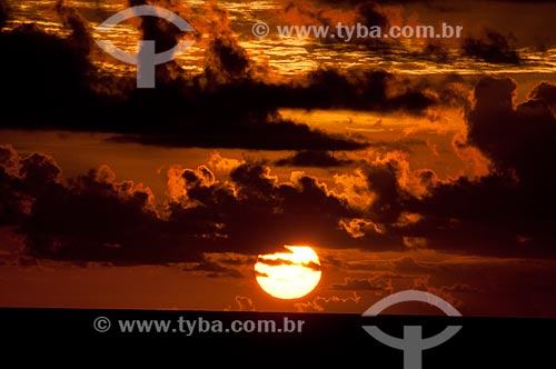  Subject: Sunrise in Pajucara beach  / Place:  Maceio city - Alagoas state - Brazil  / Date: 2011 