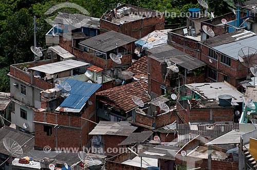  Subject: Santa Marta Slum  / Place:  Botafogo - Rio de Janeiro city - Brazil  / Date: 2011 