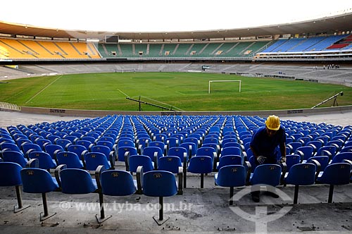  Subject: Reconstruction of the Maracana - Mario Filho Stadium  / Place:  Rio de Janeiro city - Brazil  / Date: 09/2010 