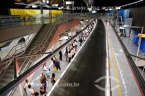  Subject: Metro Station in Rio de Janeiro  / Place:  Local: Rio de Janeiro city - Brazil  / Date: 05/2010  