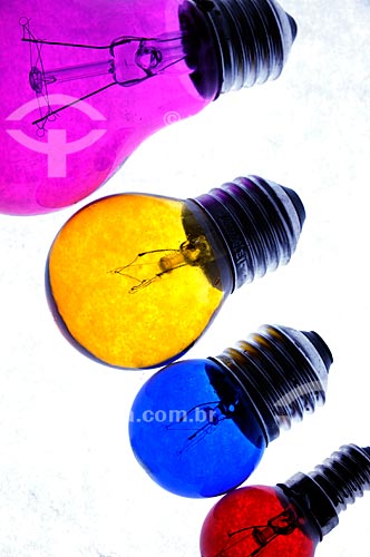  Subject: Colored lamps  / Place:  Studio  / Date: 05/2010  