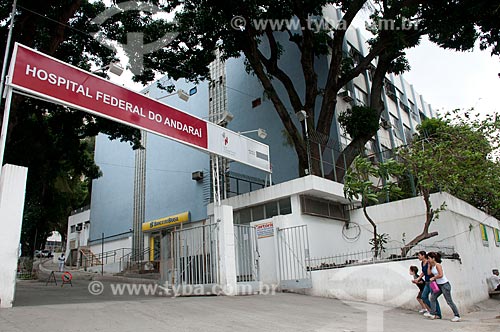  Subject: Facade of the Federal Hospital of Andarai  / Place:  Andarai­ - Rio de Janeiro city - Brazil  / Date: 10/2010 