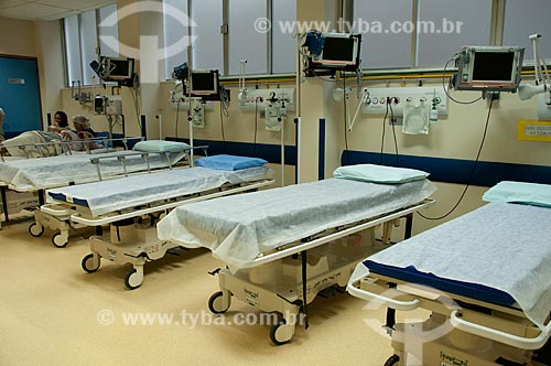  Subject: Federal Hospital of Andaraí - Endoscopy - Room for resting after sedation / Place:  Andaraí - Rio de Janeiro city - Brazil  / Date: 10-2010 