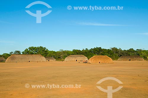  Subject: Kalapalo Indian Village - Xingu Indian Park  / Place:  Querencia - Mato Grosso state - Brazil  / Date: 07/2009 