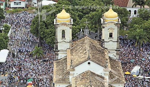  Subject: Aerial of the Nosso Senhor do Bonfim during the Lavagem day - Religious Party / Place: Salvador city - Bahia state - Brazil / Date: 13/01/2011 