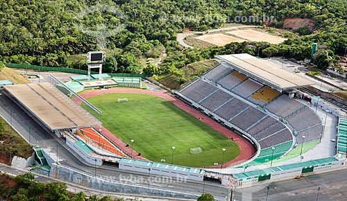  Subject: Aerial view of the Pituacu Stadium  / Place:  Salvador city - Bahia state - Brazil  / Date: 01/2011 