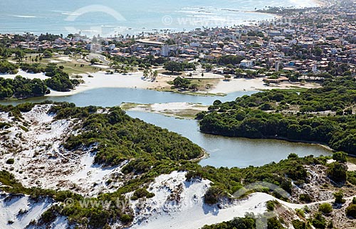  Subject: Aerial view of the Abaete Lagoon, in the Itapoa neighborhood  / Place:  Salvador city - Bahia state - Brazil  / Date: 01/2011 