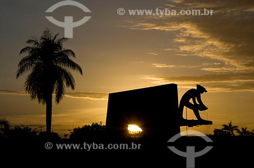  Subject: Miners monument  / Place:  Boa Vista city - Roraima state - Brazil  / Date: 05/2010 