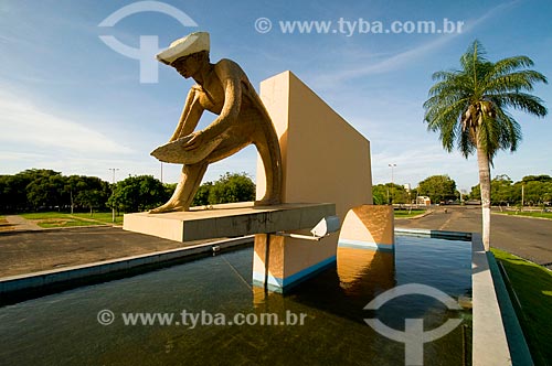  Subject: Miners monument  / Place:  Boa Vista city - Roraima state - Brazil  / Date: 05/2010 