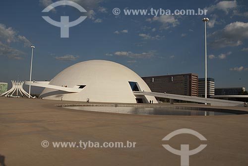  Subject: Honestino Guimaraes National Museum in the Complexo Cultural da Republica - Oscar Niemeyer project  / Place:  Brasilia - Federal District - Brazil  / Date: 07/2007 