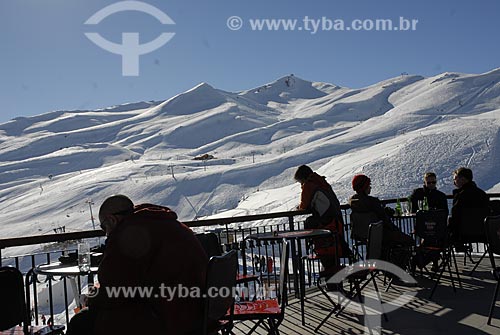  Subject: Ski station in Valle Nevado  / Place:  Chile  / Date: 2008 