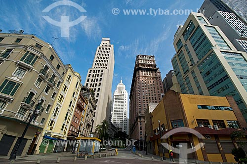  Subject: Historic Center - View of the Banespa and Martinelli buildings  / Place:  Sao Paulo city - Brazil  / Date: 25/12/2009 