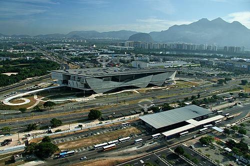  Subject: Aerial view of the Cidade da Musica in the Avenida das Americas (Americas Avenue)  / Place:  Barra da Tijuca neighborhood - Rio de Janeiro city - Brazil  / Date: 02/2011 