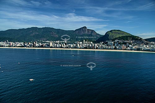  Subject: Aerial view of the neighborhoods of Ipanema and Leblon  / Place:  Rio de Janeiro city - Brazil  / Date: 02/2011 