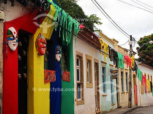  Subject: Colonial houses in the Amparo street  / Place: Olinda city - Pernambuco state - Brazil  / Date: 03/2011 
