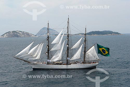  Subject: Sailboat White Swan - Navy Brazil / Place: Rio de Janeiro city - Rio de Janeiro state - Brazil  / Date: 01/2011 